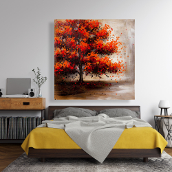 Canvas 48 x 48 - Tree with dotted leaves