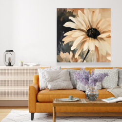 Canvas 48 x 48 - Delicate daisy