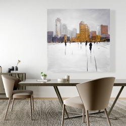 Canvas 48 x 48 - City on the horizon