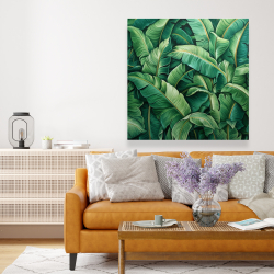 Canvas 48 x 48 - Lively leaves