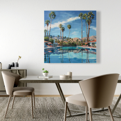 Canvas 48 x 48 - Palm trees