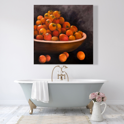 Canvas 48 x 48 - Bowl of cherry tomatoes