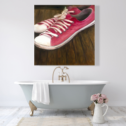 Canvas 48 x 48 - Pink sneakers