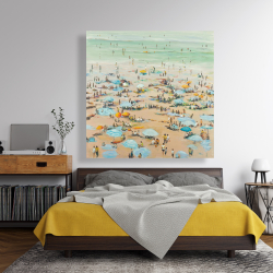 Canvas 48 x 48 - People at the beach