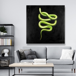 Canvas 48 x 48 - Green snake