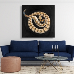 Canvas 48 x 48 - Southern timber rattlesnake