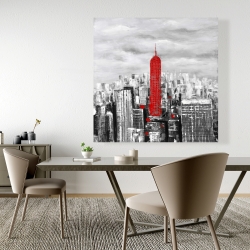 Canvas 48 x 48 - Empire state building of new york