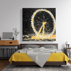Canvas 48 x 48 - Abstract london eye