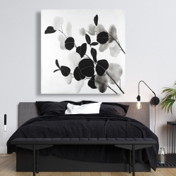Toile 48 x 48 - Branches et feuilles rondes