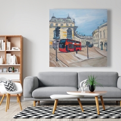 Canvas 48 x 48 - Piccadilly circus of london