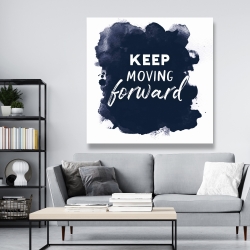 Toile 48 x 48 - Keep moving forward