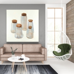 Canvas 48 x 48 - Vintage salt and pepper shaker
