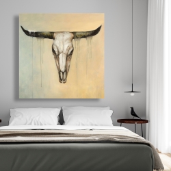 Canvas 48 x 48 - Bull skull