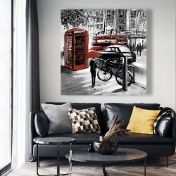 Canvas 48 x 48 - European street