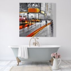 Canvas 48 x 48 - Circulation in times square