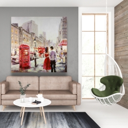 Canvas 48 x 48 - Couple walking