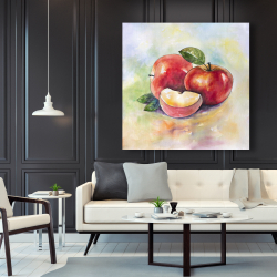 Canvas 48 x 48 - Succulent apples