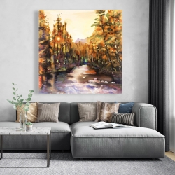 Toile 48 x 48 - Rivière merced