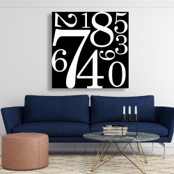 Canvas 48 x 48 - Zero to nine