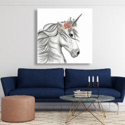 Canvas 48 x 48 - Magic unicorn