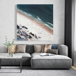 Canvas 48 x 48 - Hot day at the beach