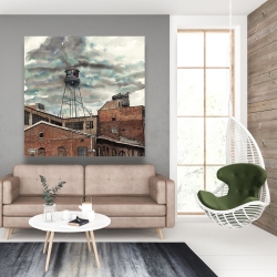 Toile 48 x 48 - Tour d'eau à williamsburg
