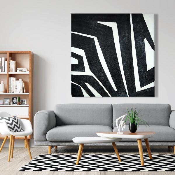 Toile 48 x 48 - Labyrinthe