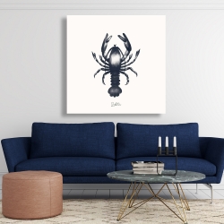 Toile 48 x 48 - Homard bleu