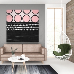 Canvas 48 x 48 - Cluster of pink circles