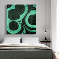 Toile 48 x 48 - Pierre malachite