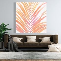 Canvas 48 x 48 - Glam palm leaf