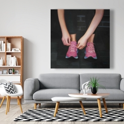 Toile 48 x 48 - Prêt pour la course