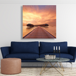 Canvas 48 x 48 - Sea villas