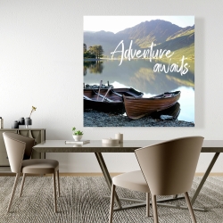 Canvas 48 x 48 - Adventure awaits