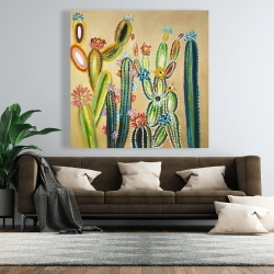 Canvas 48 x 48 - Desert gems