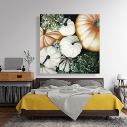 Toile 48 x 48 - Citrouilles d'automne