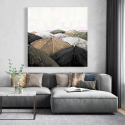 Toile 48 x 48 - Douches de printemps