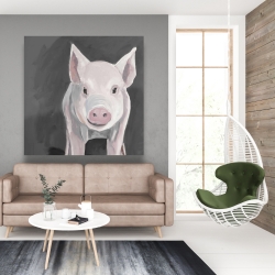 Toile 48 x 48 - Petit porcelet