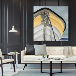 Canvas 48 x 48 - The yellow boat