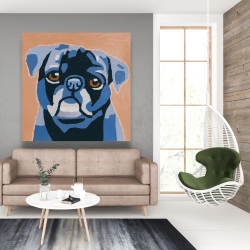 Canvas 48 x 48 - Flash the pug