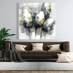 Toile 48 x 48 - Tulipes