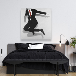 Canvas 48 x 48 - Classical jumping man