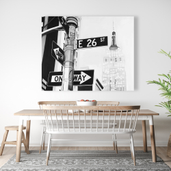 Canvas 48 x 60 - New york city street signs