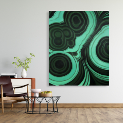 Toile 48 x 60 - Pierre malachite