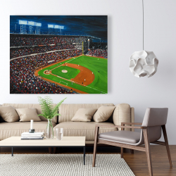 Canvas 48 x 60 - Baseball game