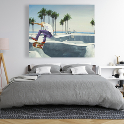 Toile 48 x 60 - Planchodrome californie