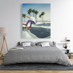 Toile 48 x 60 - Planchodrome californie