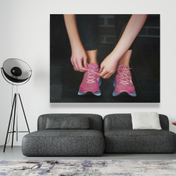 Toile 48 x 60 - Prêt pour la course