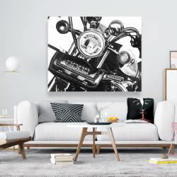Toile 48 x 60 - Moto réaliste