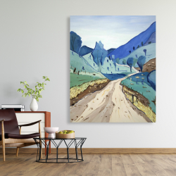 Canvas 48 x 60 - Tuscany trail